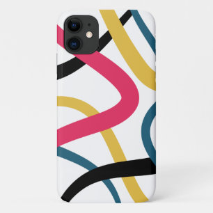 Colourful, chaotic, bold vibrant modern graphic ar Case-Mate iPhone case