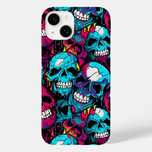 Colourful Chaotic Skull  Case-Mate iPhone 14 Case