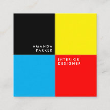 Colourful Check Minimalist Designer Cool