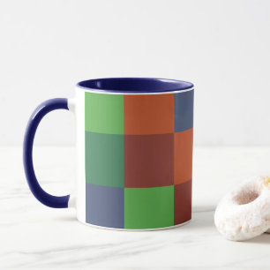 Colourful Chequerboard Mug