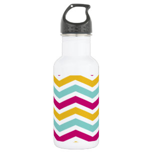 Colourful Chevron 532 Ml Water Bottle