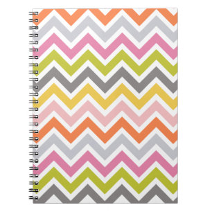 Colourful Chevron Notebook