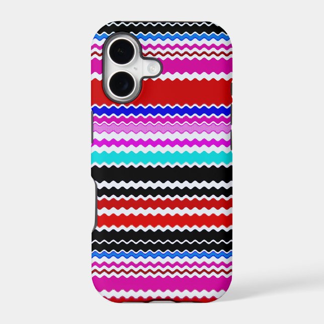 Colourful Chevron Striped Pattern 2 (Back)