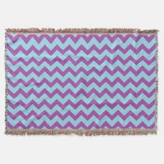 Colourful Chevron Throw Blanket