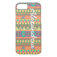 Colourful Chevron Zig Zag Tribal Aztec Pattern Gir