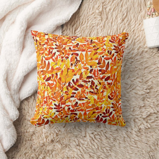 Colourful Chic Chroma Canopy Stylish Foliage Cushion (Blanket)