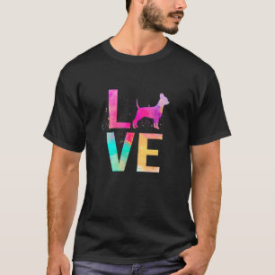 Colourful Chihuahua Dog Mum Chihuahua T-Shirt