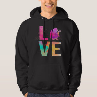 Colourful Chimpanzee Mum Gifts Chimpanzee Hoodie