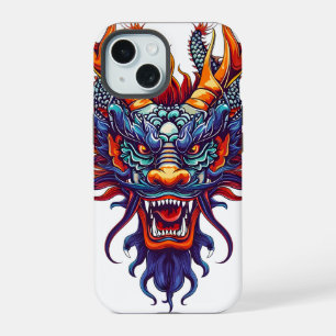 Colourful Chinese Dragon iPhone 15 Case