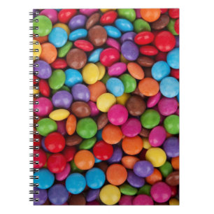 Colourful Chocolate Candies Notebook