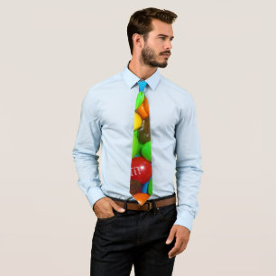 Colourful Chocolate Candy Drops, Tie