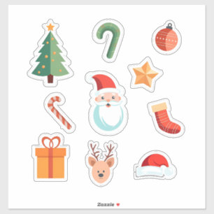 Colourful Christmas Icons