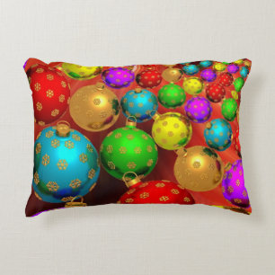 Colourful Christmas Jamboree Decorative Cushion
