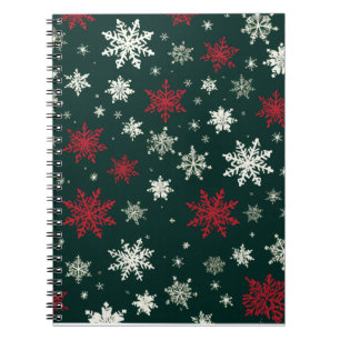 Colourful Christmas Notebook – Festive Winter Desi