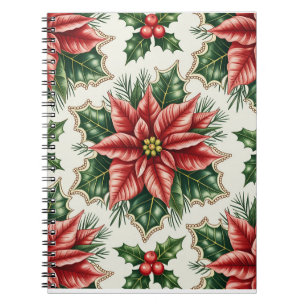 Colourful Christmas Notebook – Festive Winter Desi