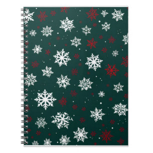 Colourful Christmas Notebook – Festive Winter Desi