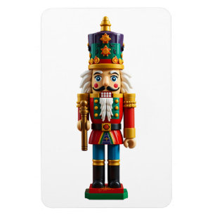 Colourful Christmas Nutcracker Toy Magnet