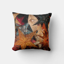 Colourful Christmas Printed Throw Pillow