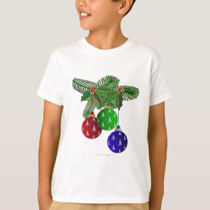 Colourful Christmas Tree Ornaments T-Shirt