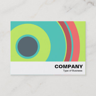 Colourful  Circle 04 Business Card