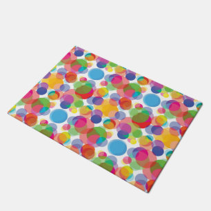 Colourful Circle Pattern Doormat