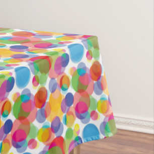 Colourful Circle Pattern Tablecloth