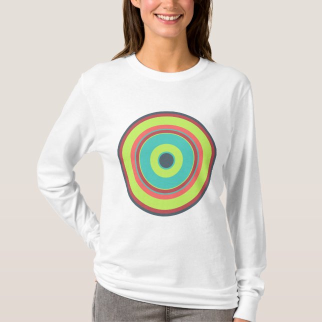 Colourful Circles 04 T-Shirt (Front)