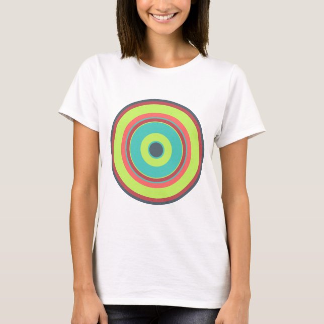 Colourful Circles 04 T-Shirt (Front)
