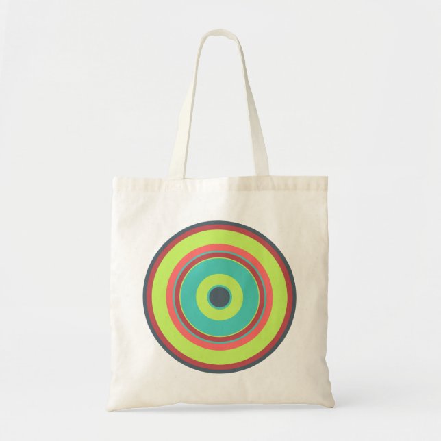 Colourful Circles 04 Tote Bag (Front)