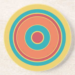 Colourful Circles 05 Coaster