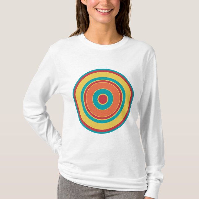 Colourful Circles 05 T-Shirt (Front)