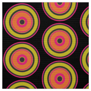 Colourful Circles 06 Fabric