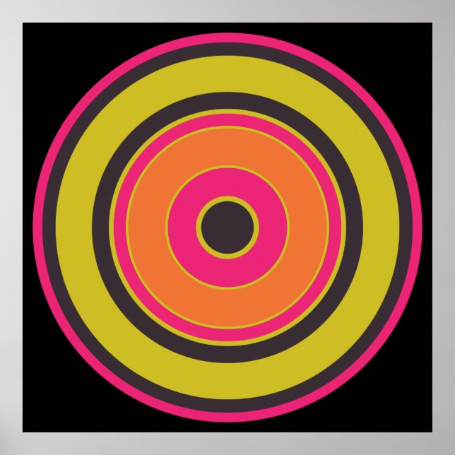 Colourful Circles 06 Poster (Front)