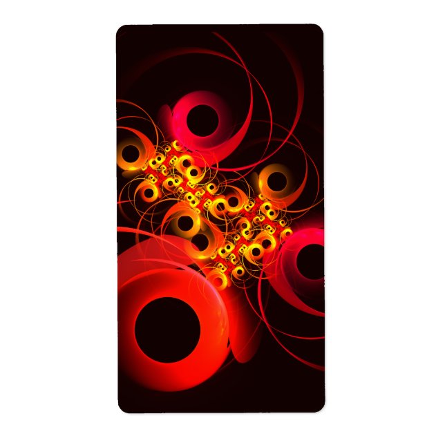 Colourful Circles Modern Abstract Art Pattern #08 (Front)
