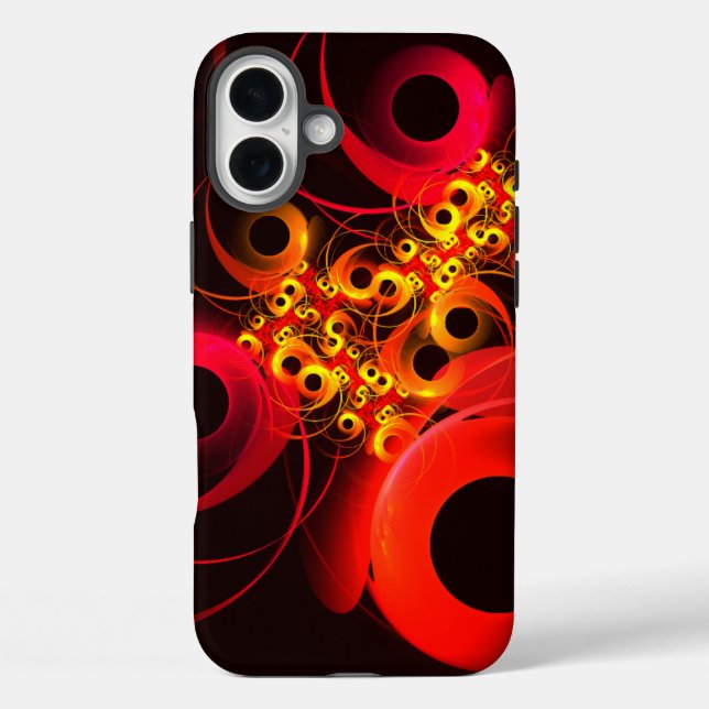 Colourful Circles Modern Abstract Art Pattern #08 Case-Mate iPhone Case (Back)