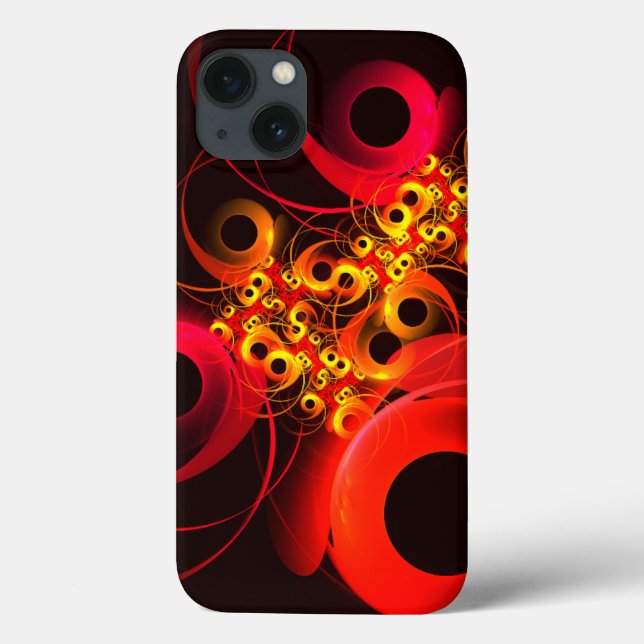 Colourful Circles Modern Abstract Art Pattern #08 Case-Mate iPhone Case (Back)