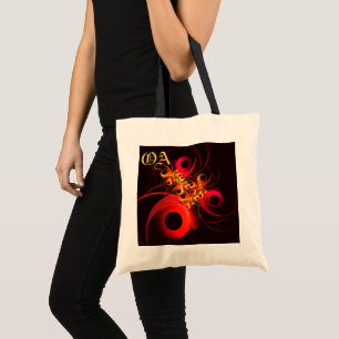 Colourful Circles Modern Abstract Art Pattern #08 Tote Bag