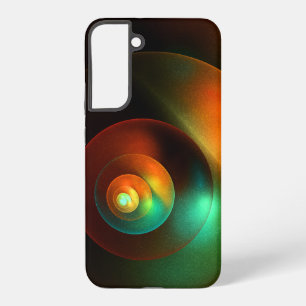 Colourful Circles Modern Abstract Art Pattern #18 Samsung Galaxy Case