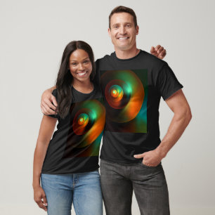 Colourful Circles Modern Abstract Art Pattern #18 T-Shirt