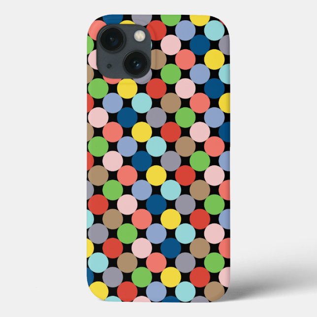 colourful circles of pastel colour Case-Mate iPhon Case-Mate iPhone Case (Back)