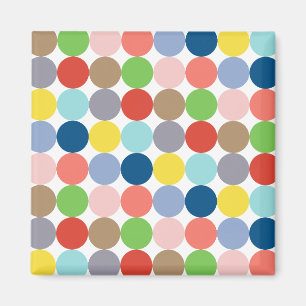 colourful circles of pastel colour... magnet