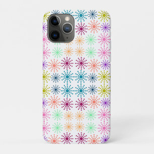 Colourful Circles Pattern Beach Towel Case-Mate iPhone Case
