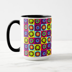 Colourful Circles Pattern Mug