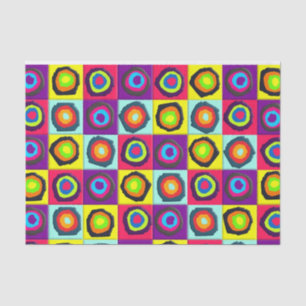 Colourful Circles Pattern Tissue Paper