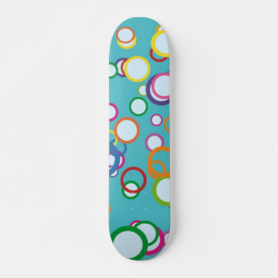 Colourful Circles Skateboard