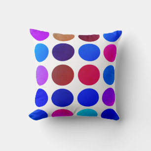 Colourful Circles Whimsy 2 Cushion