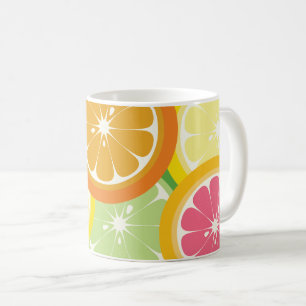 Colourful Citrus Fruit Mug