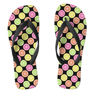 Colourful Citrus Slices Jandals
