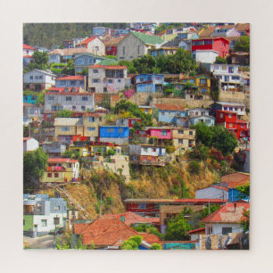 colourful city jigsaw puzzle