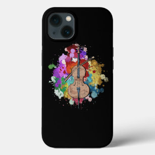 Colourful Classical Music Instrument Cellist Music iPhone 13 Case